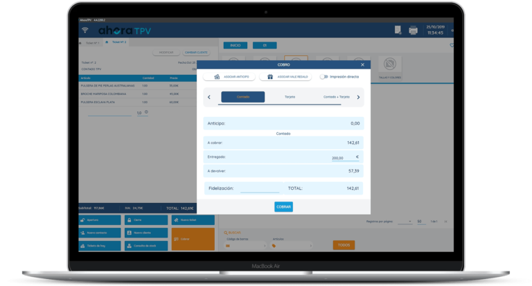 ahora TPV para empresas y comercios